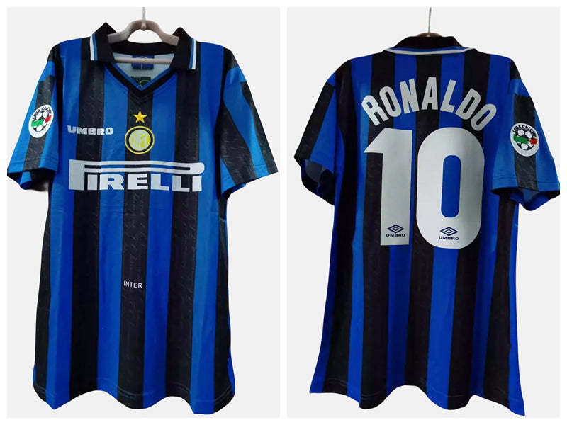 Ronaldo Inter Milan 97/98 Home Original Retro Jersey