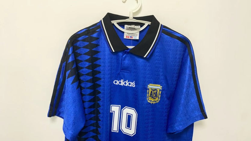 Maradona Argentina National Team 1994 Away Original Retro Jersey