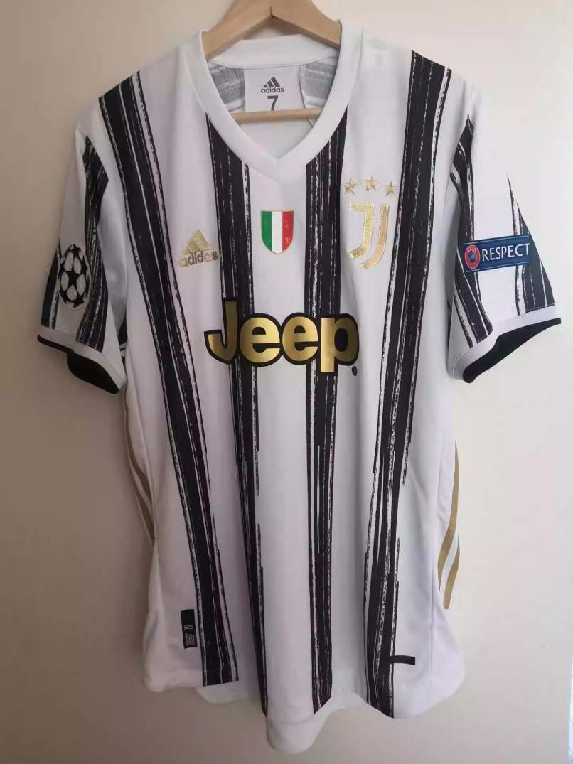 Cristiano Ronaldo CR7 Juventus 20/21 Home Original Retro Jersey