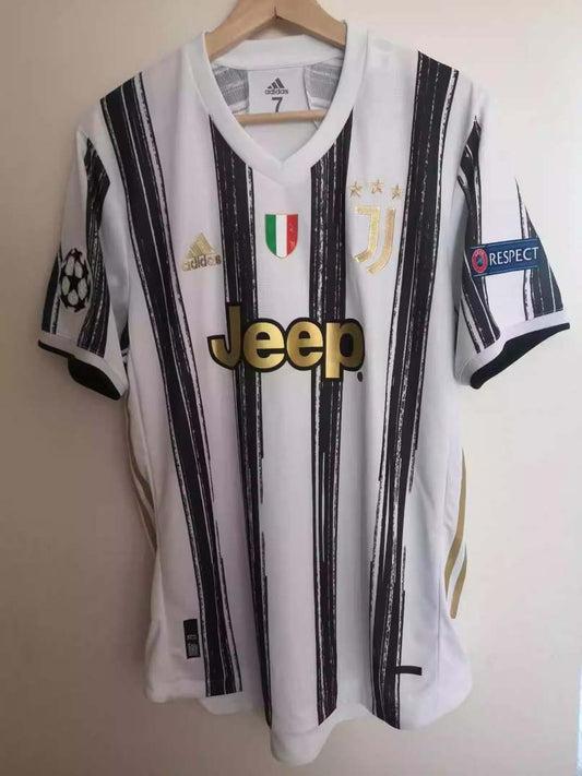 Cristiano Ronaldo CR7 Juventus 20/21 Home Original Retro Jersey