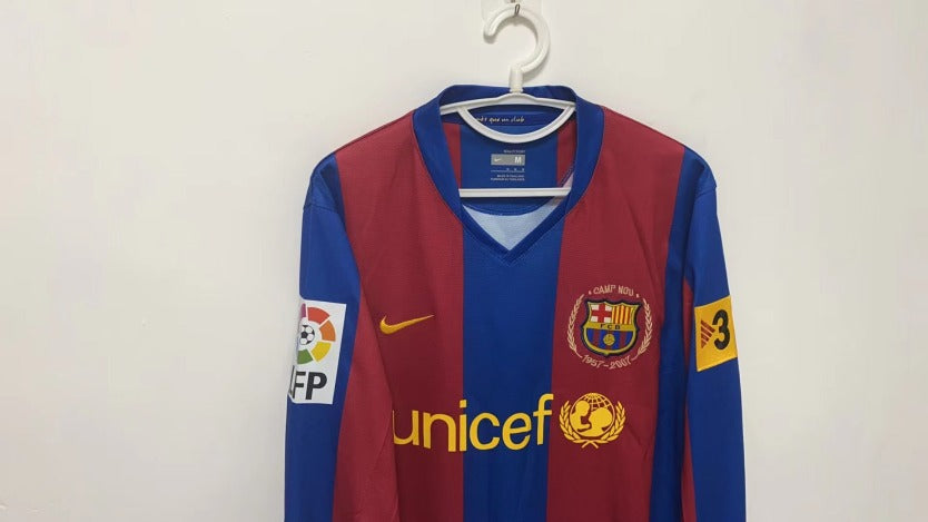 Messi Barcelona 2007/08 Home Original Retro Jersey
