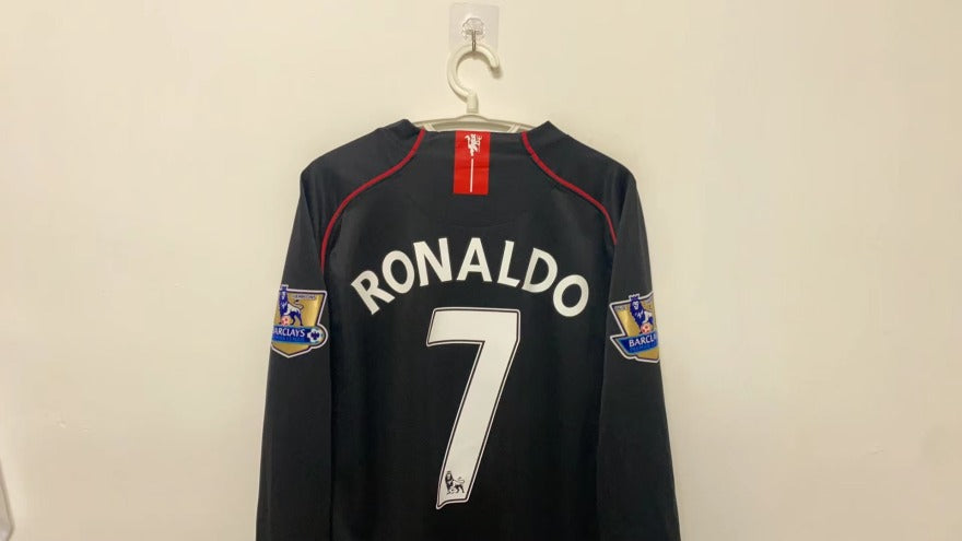 Cristiano Ronaldo CR7 Manchester United 07/08 Away Original Retro Jersey