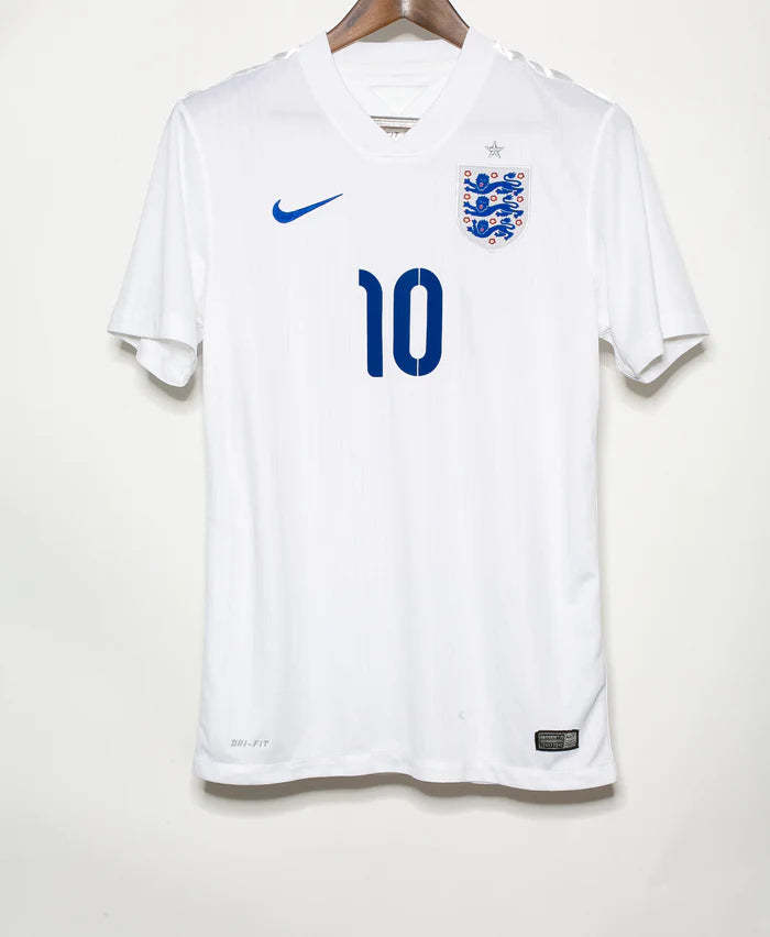 Wayne Rooney England National Team 2014 Home Original Retro Jersey
