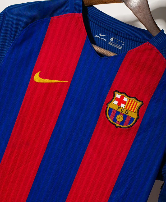 Neymar 2016-17 Barcelona Home Original Retro Jersey