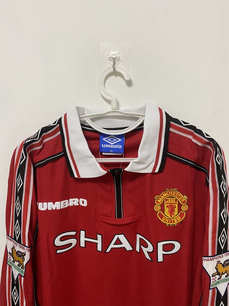 David Beckham Manchester United 98/99 Home Original Retro Jersey