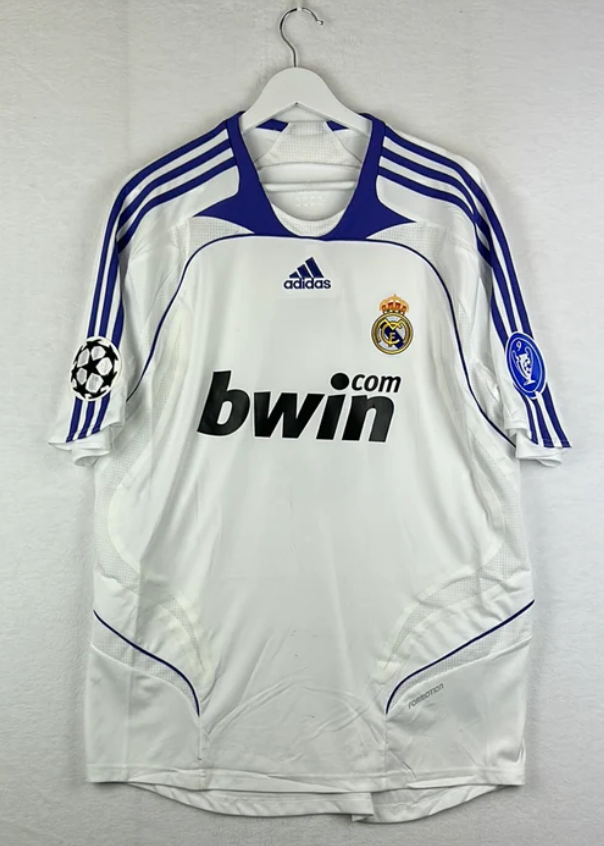 Guti.H Real Madrid 07/08 Home Original Retro Jersey