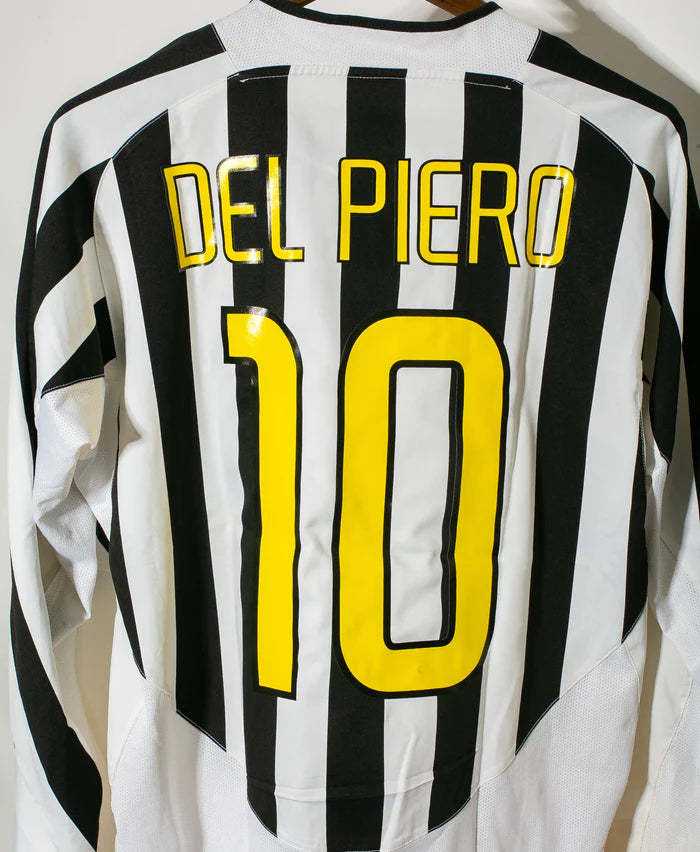 Del Piero Juventus 03/04 Home Original Retro Jersey