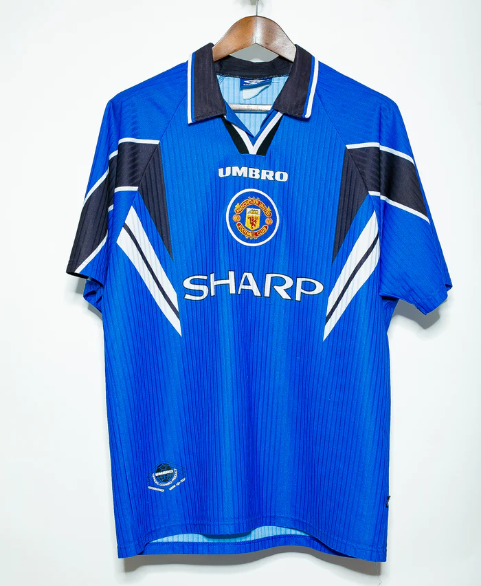 CANTONA Manchester United 1997 Away Original Retro Jersey