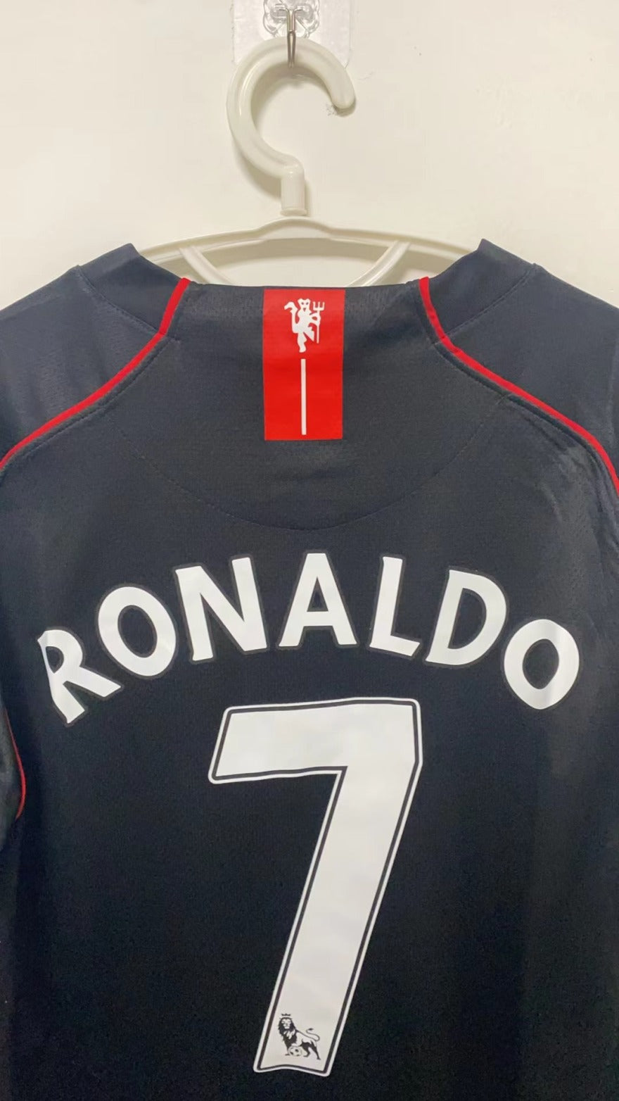 Cristiano Ronaldo CR7 Manchester United 07/08 Away Original Retro Jersey