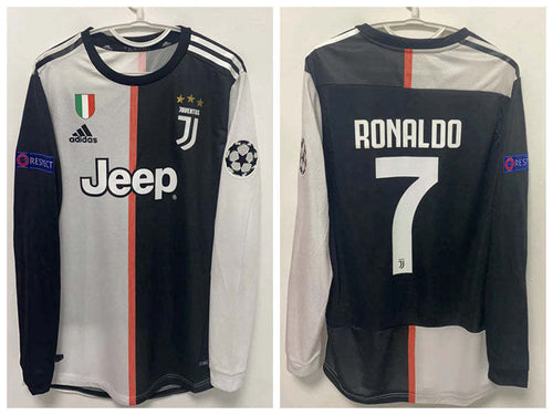 Cristiano Ronaldo CR7 Juventus 19/20 Home Original Retro Jersey