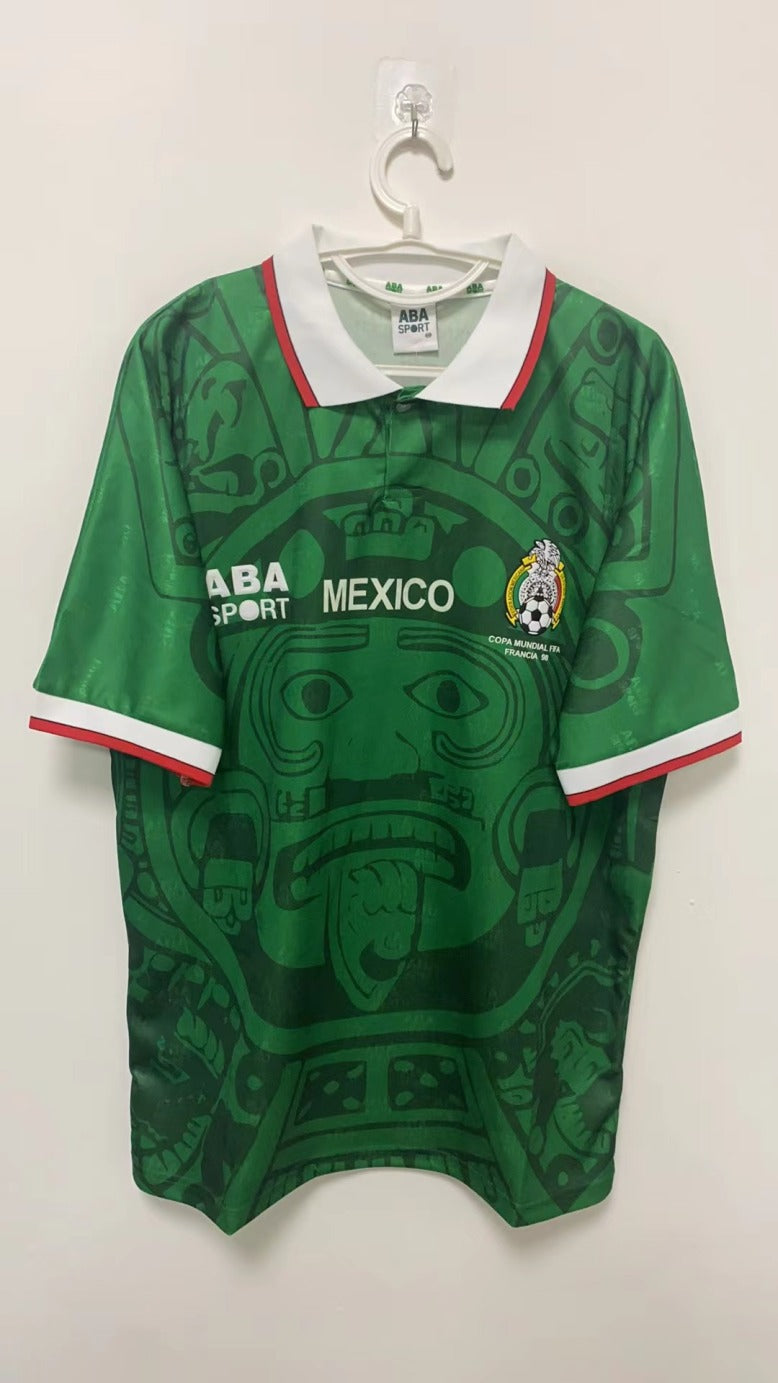 Mexico National Team 1998 Home Original Retro Jersey