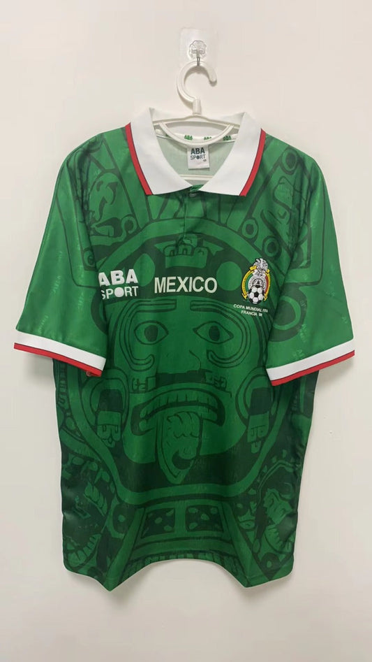 Mexico National Team 1998 Home Original Retro Jersey