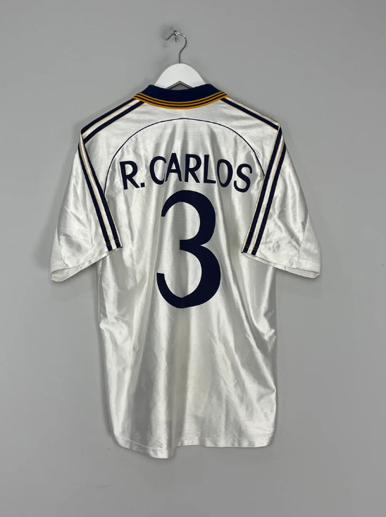 R.Carlos Real Madrid 98/00 Home Original Retro Jersey