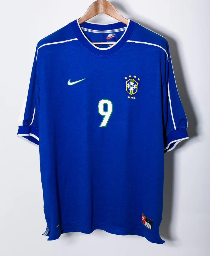Ronaldo Brazil National Team 2000 Away Original Retro Jersey