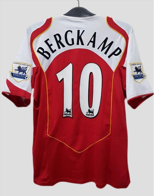 Dennis Bergkamp 2004-05 Arsenal Original Retro Jersey