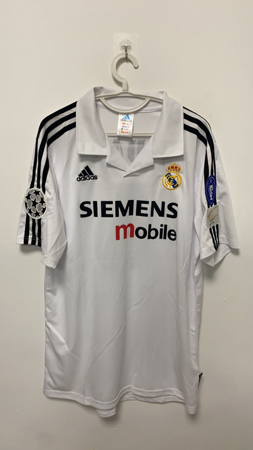Zidane Real Madrid 02/03 Home Original Retro short sleeve Jersey
