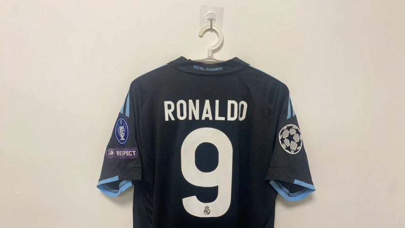 Cristiano Ronaldo CR7 Real Madrid 09/10 Away Original Retro Jersey