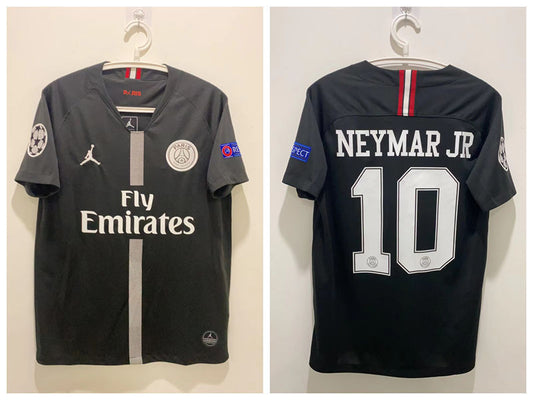 Neymar 2018-19 Paris Saint-Germain PSG Fourth Original Retro Jersey