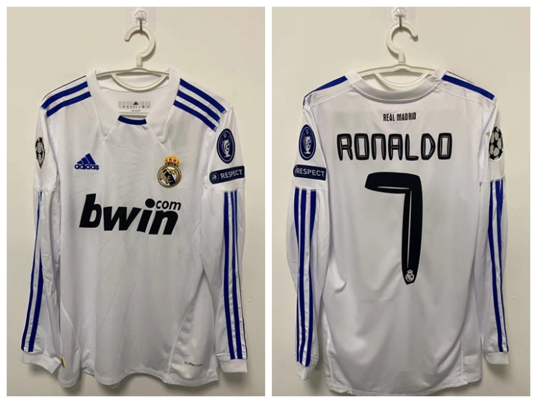 Cristiano Ronaldo CR7 Real Madrid 10/11 Home Original Retro Jersey
