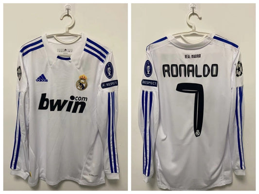 Cristiano Ronaldo CR7 Real Madrid 10/11 Home Original Retro Jersey