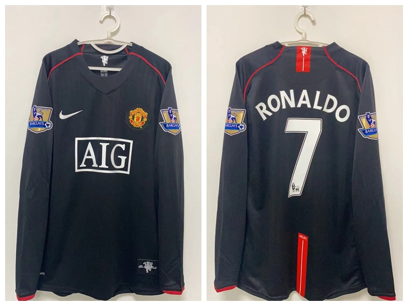 Cristiano Ronaldo CR7 Manchester United 07/08 Away Original Retro Jersey