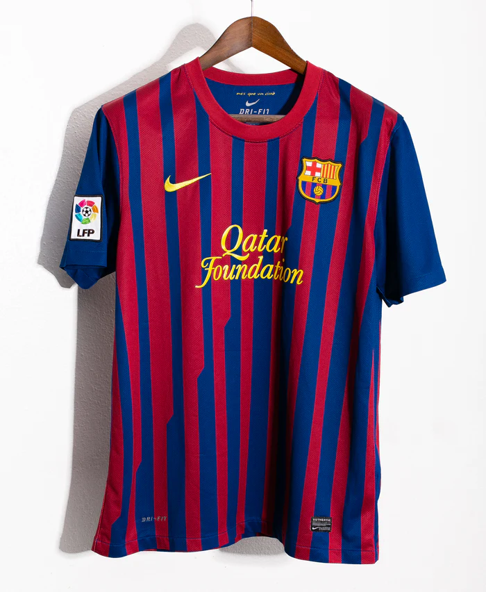 Messi Barcelona 2011/12 Home Original Retro Jersey