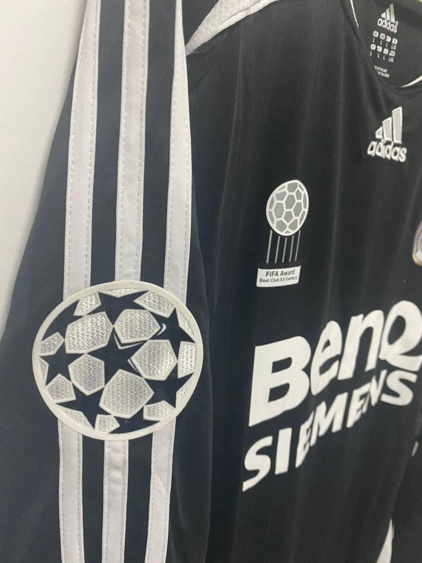 Ronaldo Real Madrid 06/07 Third away long sleeved Original Retro Jersey