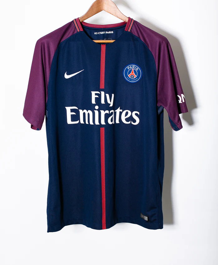 Neymar 2017-18 Paris Saint-Germain PSG Home Original Retro Jersey