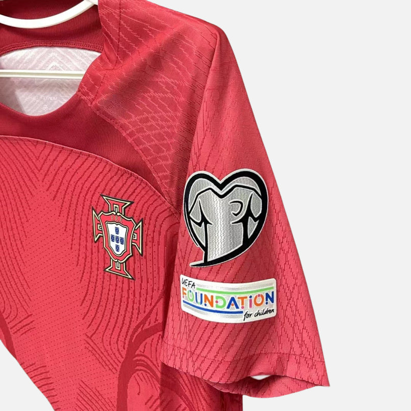 Cristiano Ronaldo CR7 Portugal National Team 2022 European Cup Home Original Retro Jersey