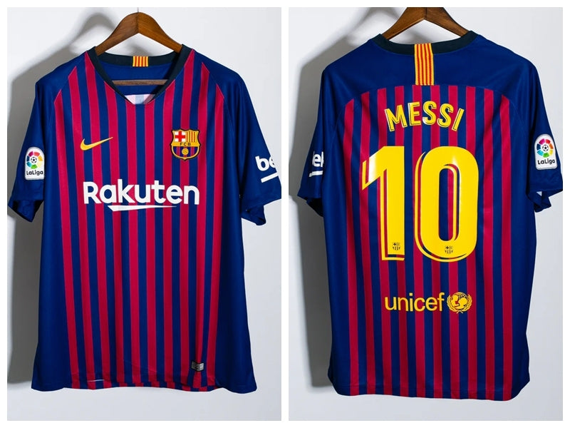 Messi Barcelona 2018/19 Home Original Retro Jersey