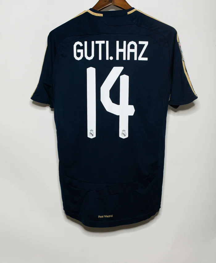 Guti.H Real Madrid 07/08 Away Original Retro Jersev