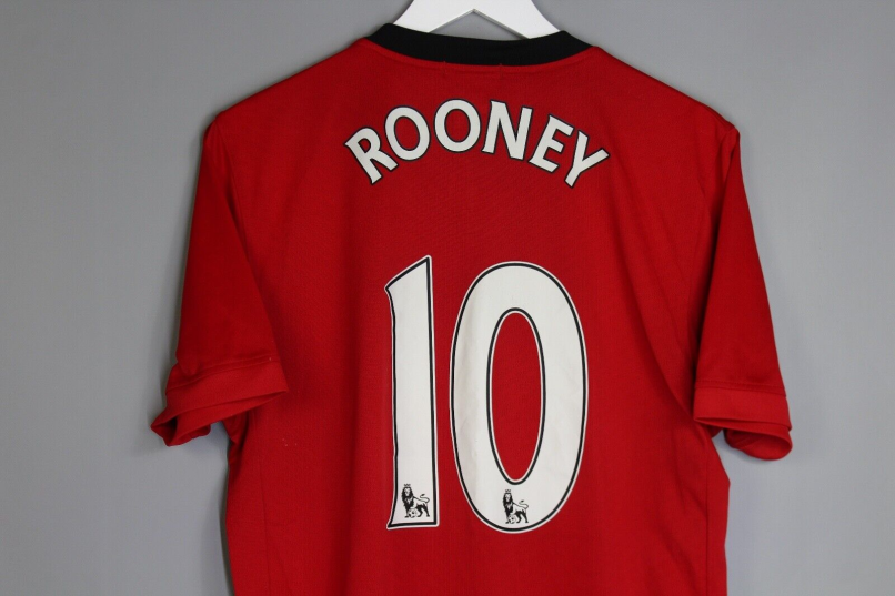 Wayne Rooney Manchester United 09/10 Home Original Retro Jersey