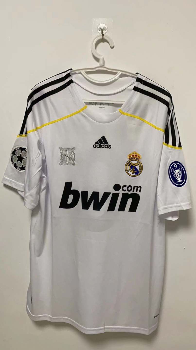 Cristiano Ronaldo CR7 Real Madrid 09/10 Home Original Retro Jersey