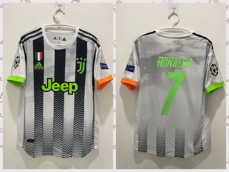 Cristiano Ronaldo CR7 Juventus 19/20 Limited Edition short sleeve Retro Jersey