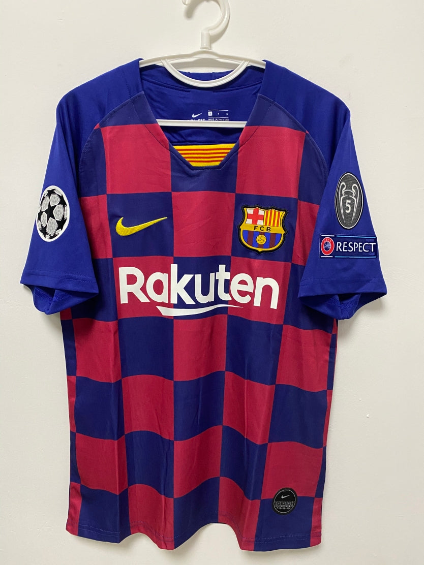 Messi Barcelona 2019/20 Home Original Retro Jersey