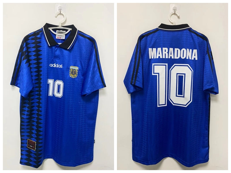 Maradona Argentina National Team 1994 Away Original Retro Jersey