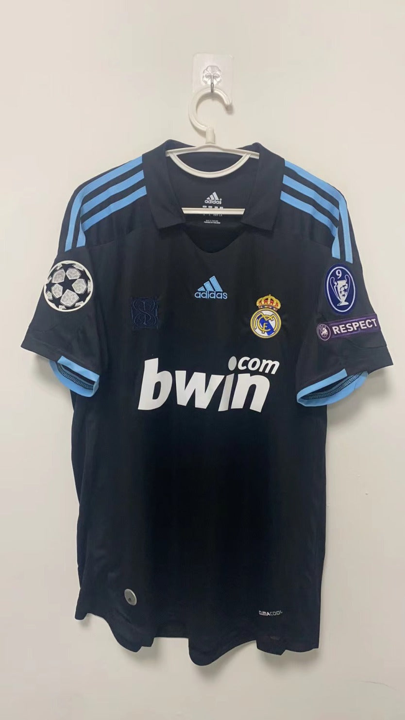 Cristiano Ronaldo CR7 Real Madrid 09/10 Away Original Retro Jersey