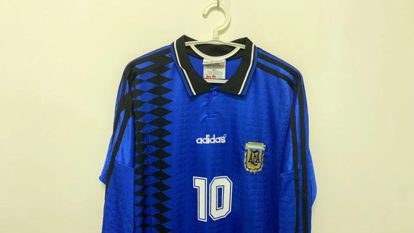 Maradona Argentina National Team 1994 Away Original Retro Jersey