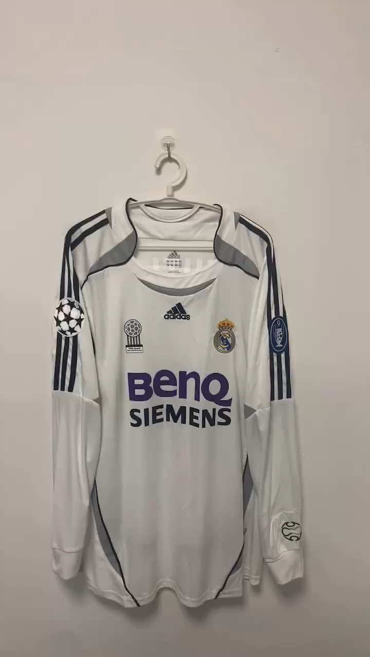 Guti.H Real Madrid 06/07 Home Original Retro Jersey