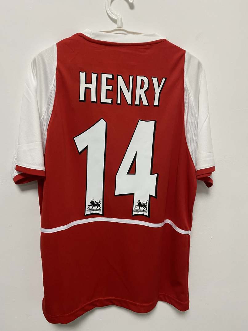 Thierry Henry Arsenal 02/03 Home Original Retro Jersey