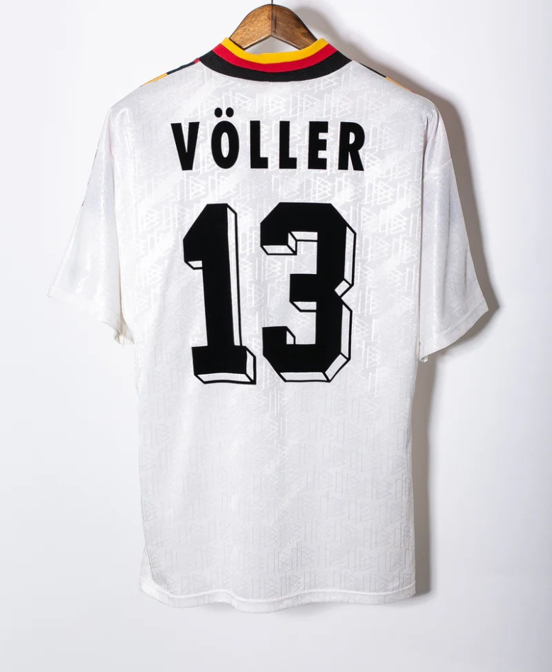Voller Germany National Team 1994 Home Original Retro Jersey