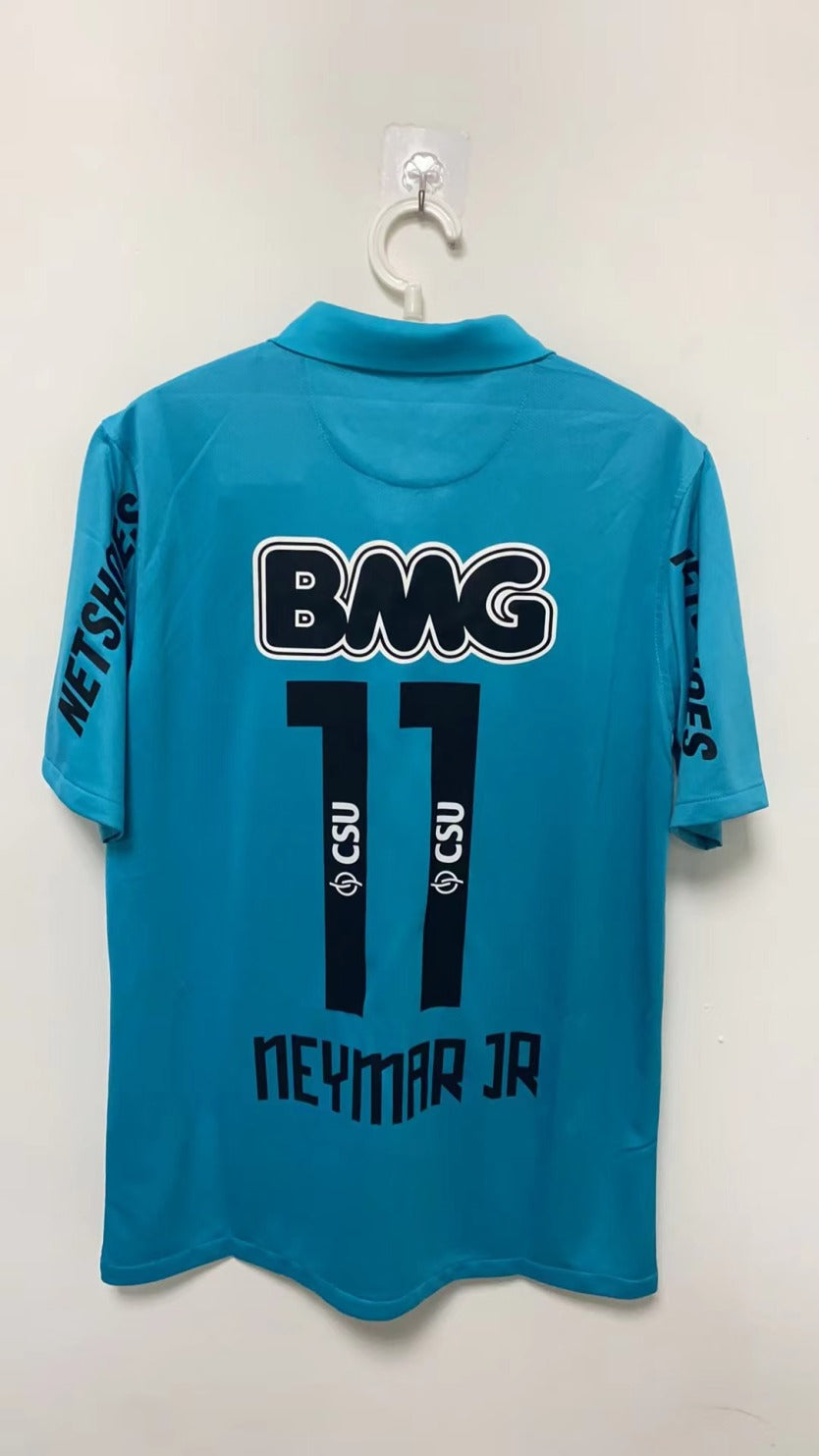 Neymar 2012-13 Camisa Santos Away Original Retro Jersey