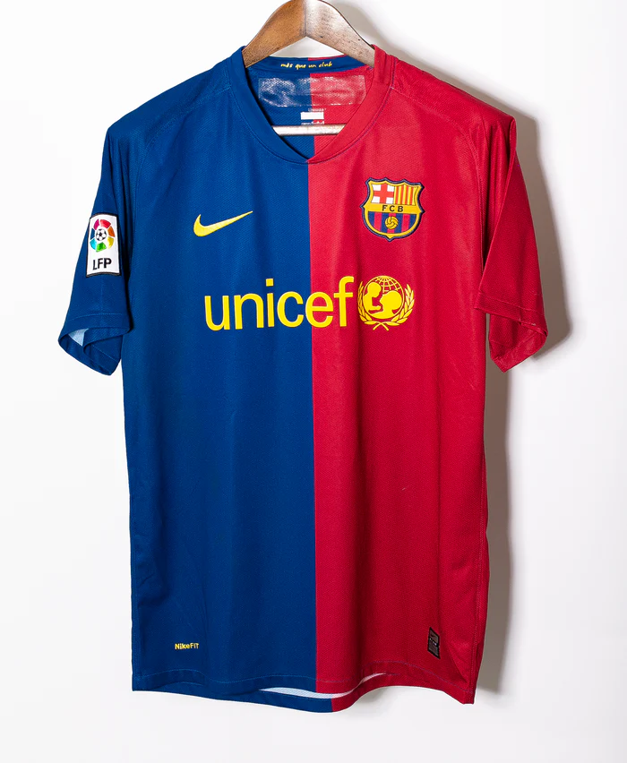Messi Barcelona 2008/09 Home Original Retro Jersey