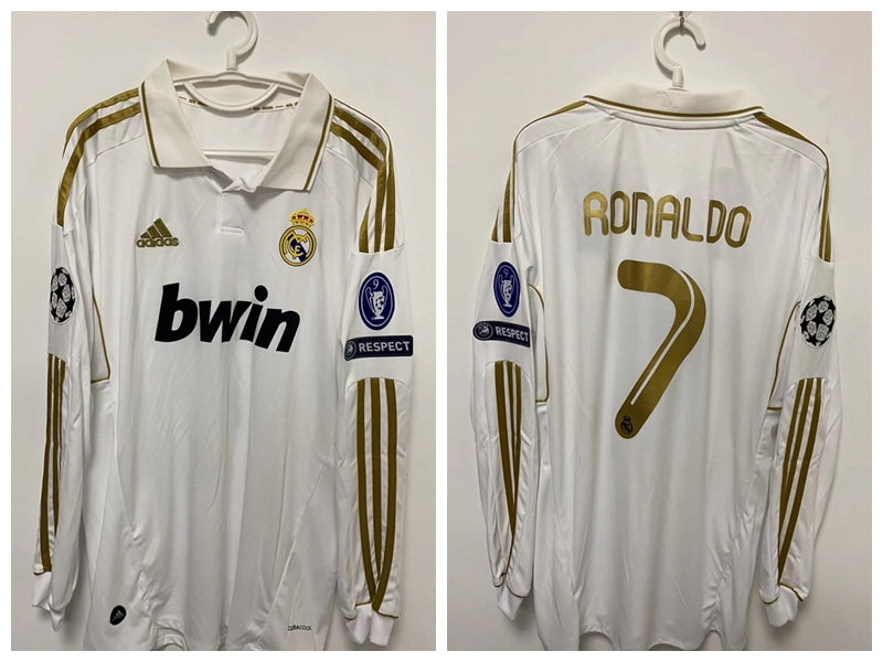 Cristiano Ronaldo CR7 Real Madrid 11/12 Home Original Retro Jersey