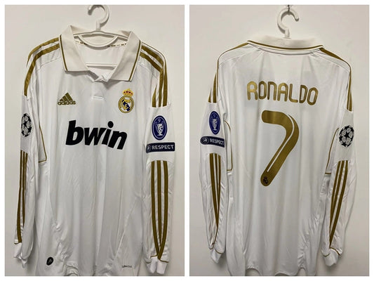 Cristiano Ronaldo CR7 Real Madrid 11/12 Home Original Retro Jersey