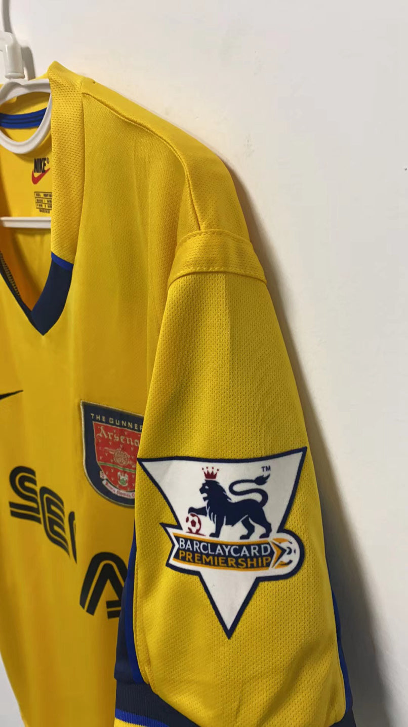 Thierry Henry Arsenal 99/00 Away Original Retro Jersey