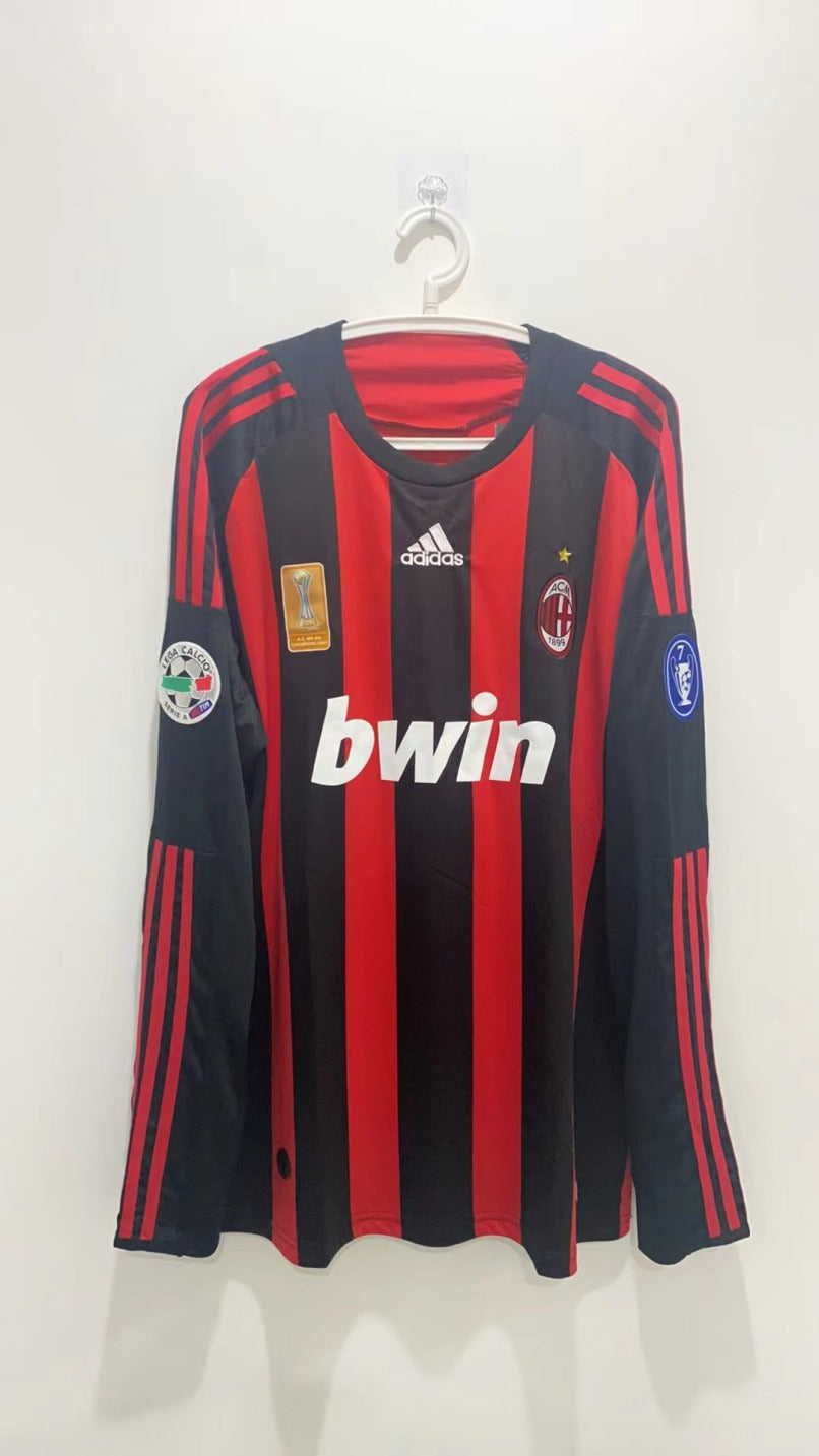 David Beckham AC Milan 08/09 Home Original Retro Jersey