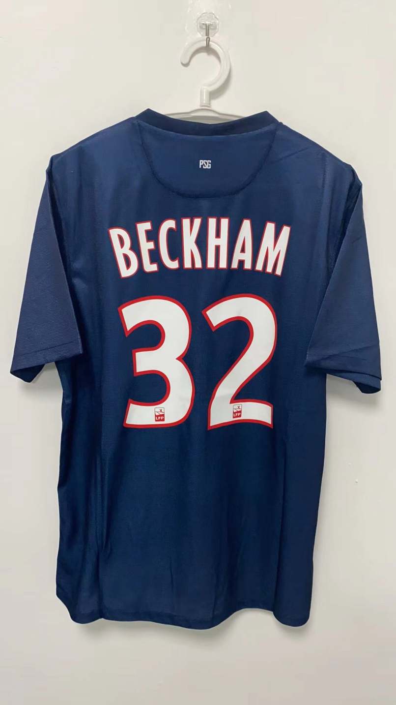 David Beckham Paris Saint-Germain PSG 12/13 Home Original Retro Jersey