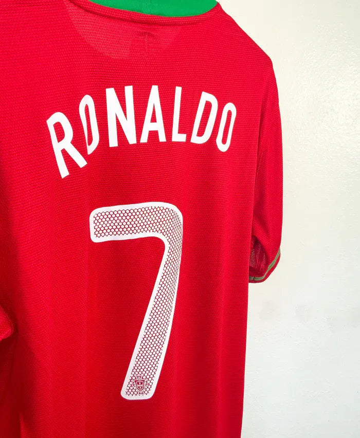 Cristiano Ronaldo CR7 Portugal National Team 2012 Home Original Retro Jersey