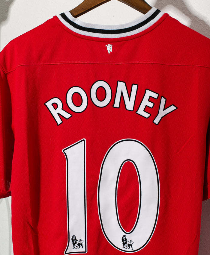 Wayne Rooney Manchester United 11/12 Home Original Retro Jersey